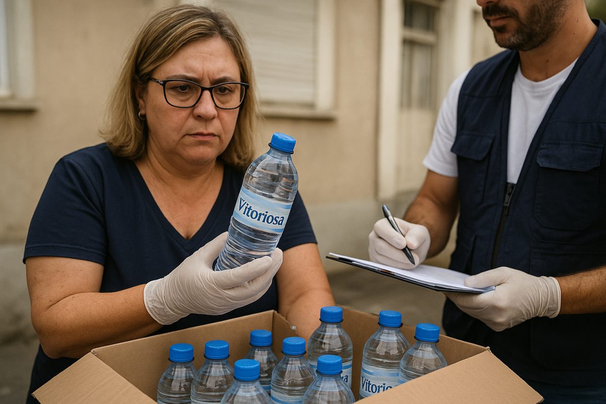 Anvisa proíbe venda de água mineral Vitoriosa por contaminação