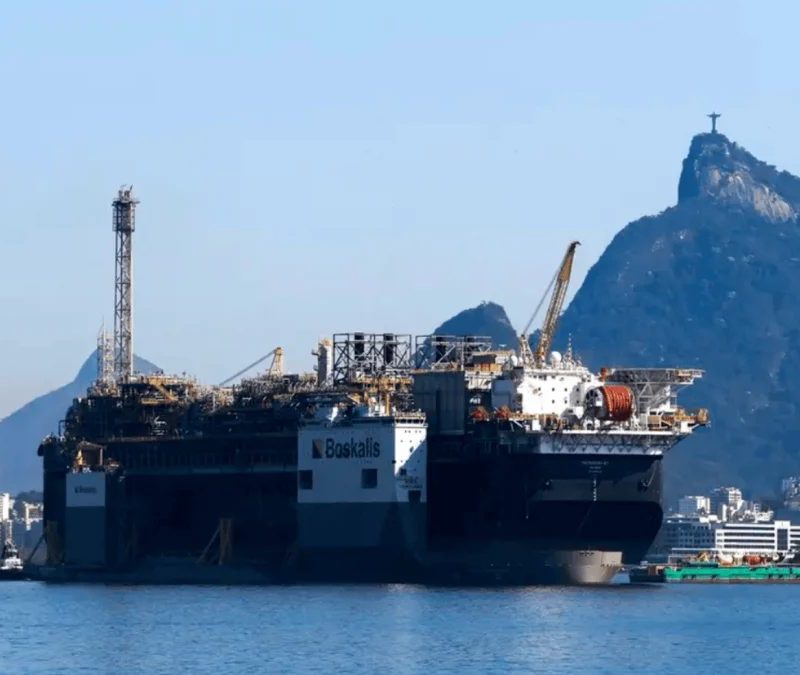 Arrecadação com petróleo e gás cresce 471% de janeiro a agosto