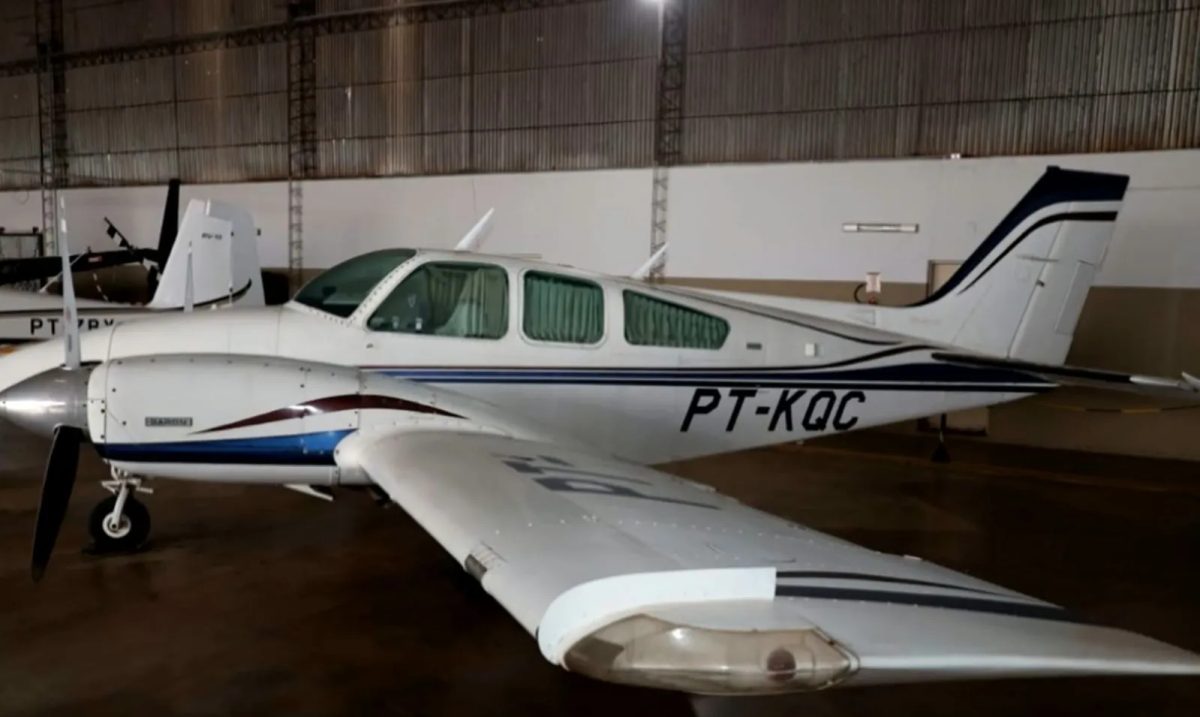 Avião será leiloado por R$ 200 mil em Goiás; veja detalhes