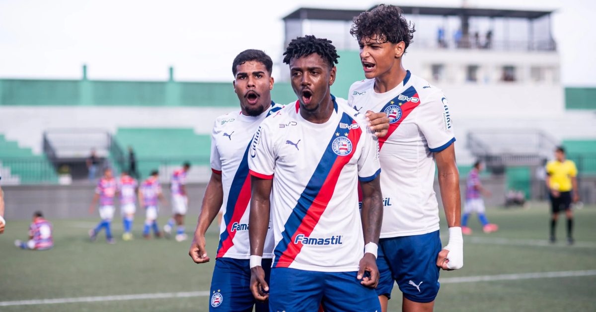 Bahia vence Fortaleza e conquista Copa do Nordeste sub-20 após 25 anos