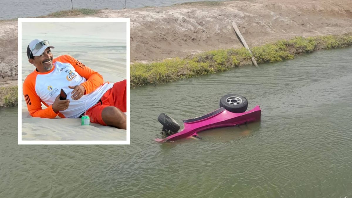 Buggy cai em canal e condutor é encontrado morto em Aracati, no litoral do Ceará