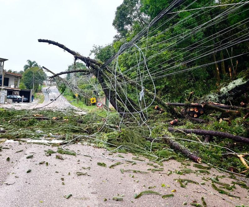 Chuva enfraquece no Paraná, mas temperaturas despencam