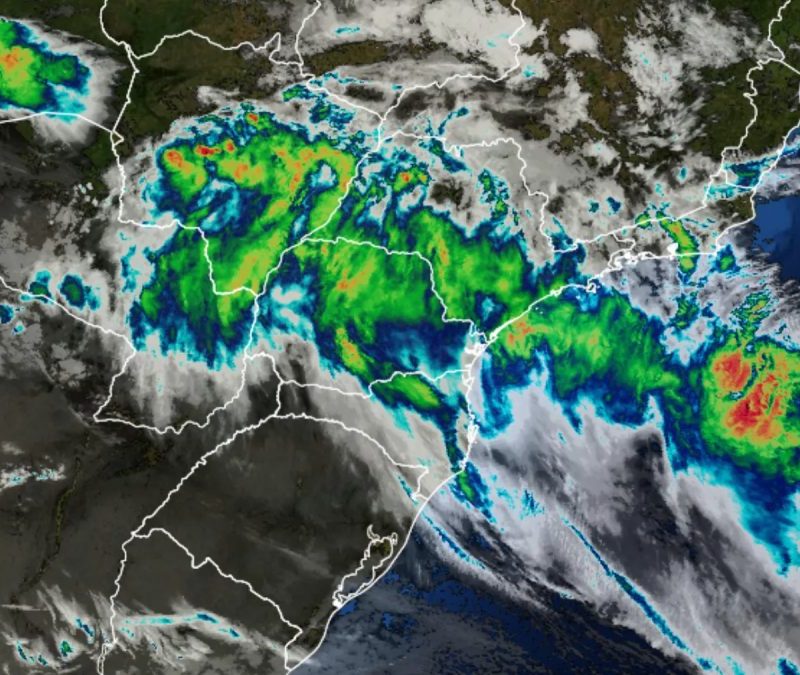 Ciclone pode provocar mais tempestades com ventos de 100 km/h no Paraná; veja onde e a previsão do tempo