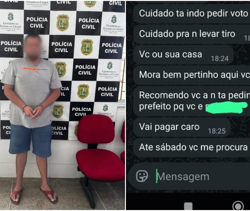 Cidade no Ceará tem extorsões, ameaças e ataques a tiros contra campanha eleitoral atribuídos a facção