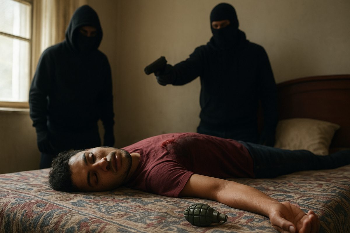 Jovem é assassinado em Alagoas e criminosos deixam granada na cena