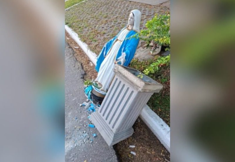 Dino manda PF investigar ataques a imagens religiosas e cita caso em Maceió