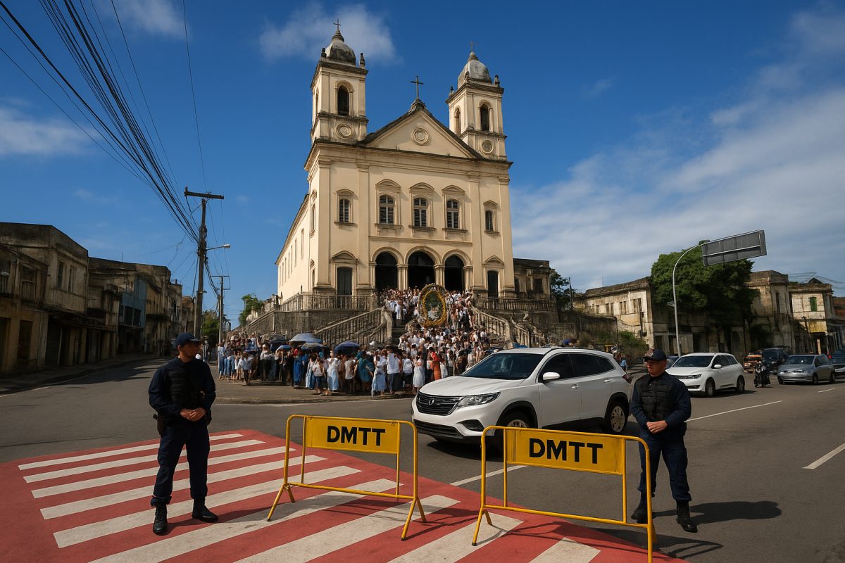 Interdições em Maceió para procissão em homenagem à Nossa Senhora dos Prazeres