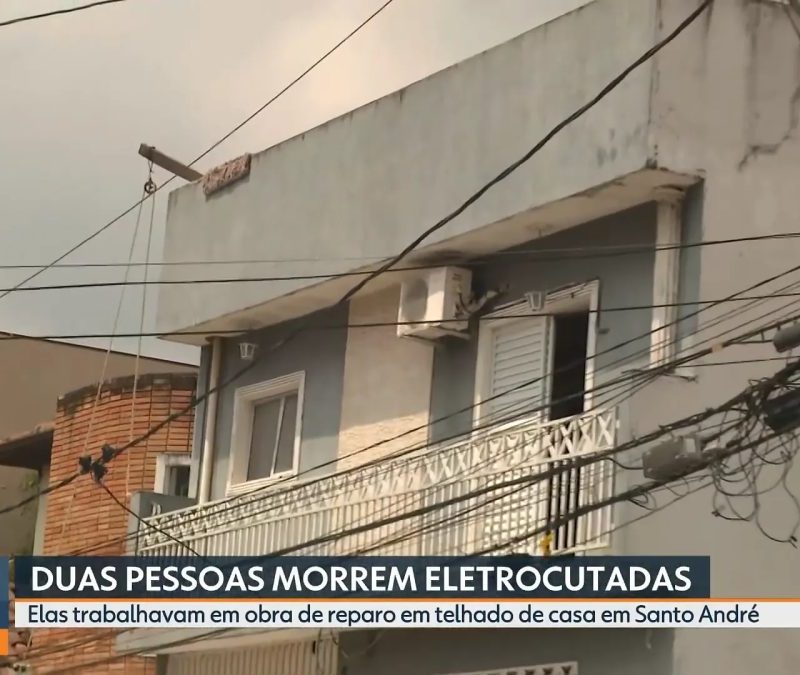 Dois homens morrem eletrocutados em obra em Santo André, no ABC Paulista