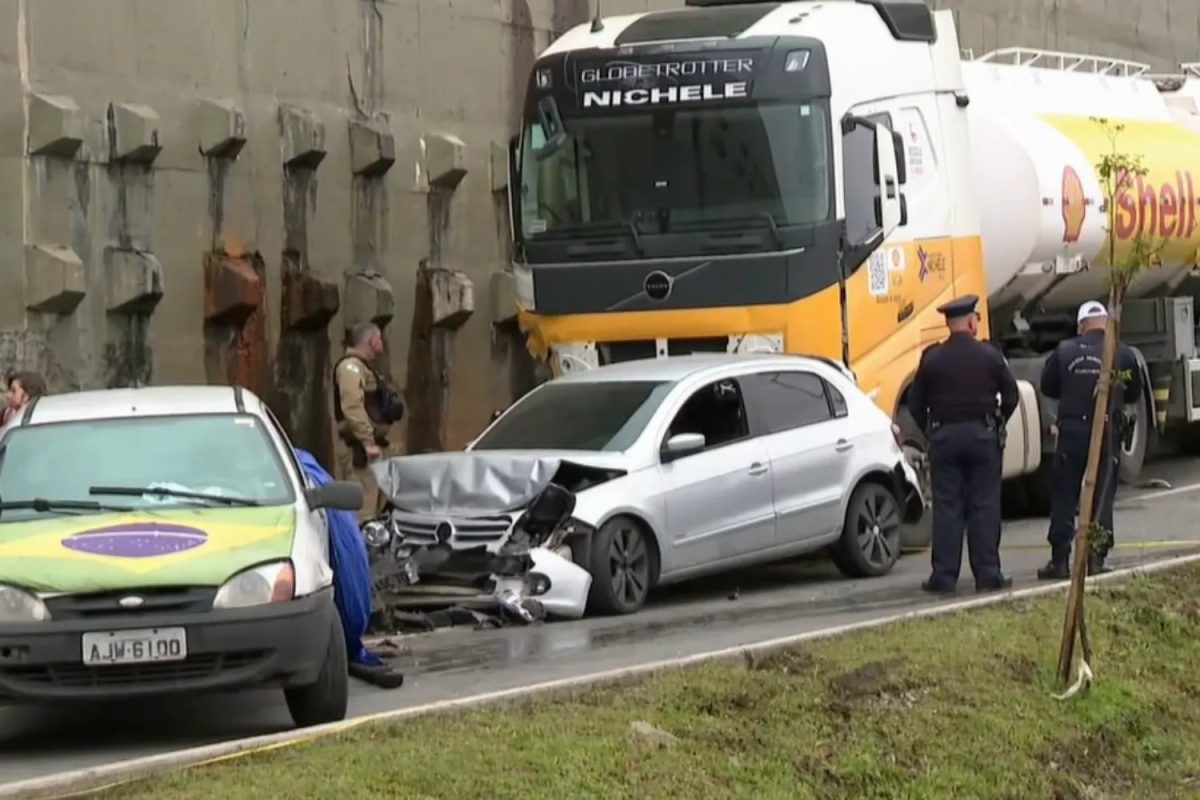 Acidente trágico em Curitiba: caminhão-tanque causa duas mortes