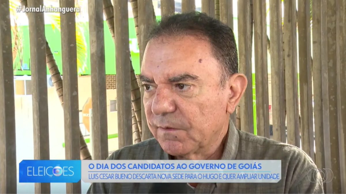 Eleições 2026: Luis César Bueno afirma que pretende ampliar áreas do Hospital de Urgências de Goiás