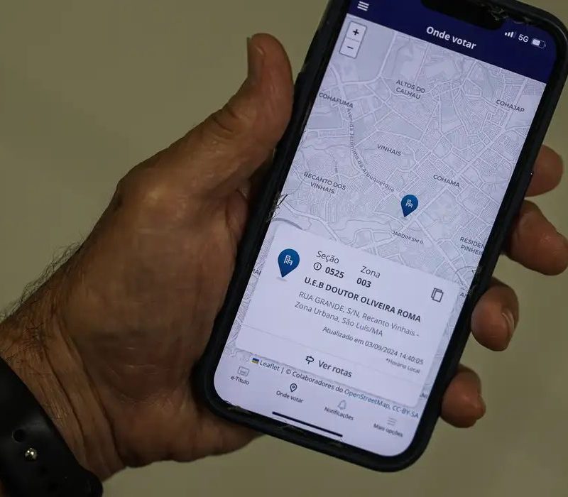 Eleitor deve se antecipar na consulta a local de votação, alerta TSE