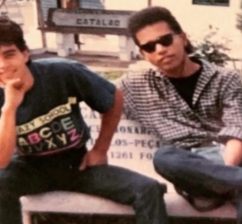 Fãs resgatam foto de Rick e Renner no início da carreira em Goiás
