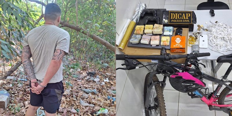 Foragido condenado por assalto a posto de gasolina é preso com drogas e R$ 11 mil em Timon