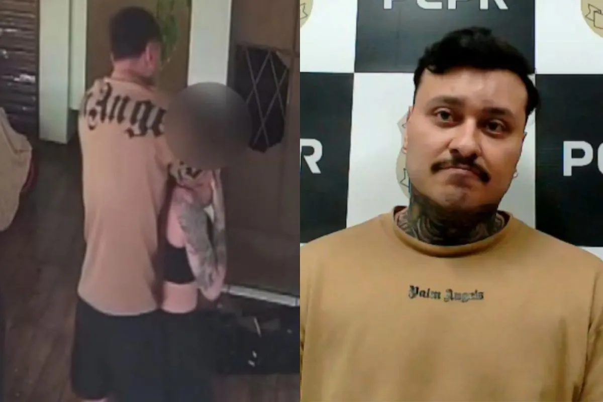 Homem que invadiu casa de ex no Paraná, agrediu mulher com ‘mata-leão’ e a ameaçou com arma porque não aceitava fim do relacionamento