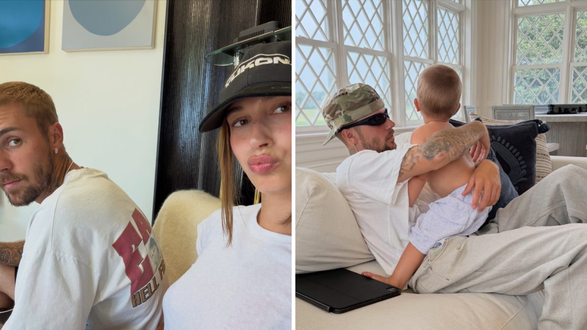 Justin Bieber compartilha registros de férias em família