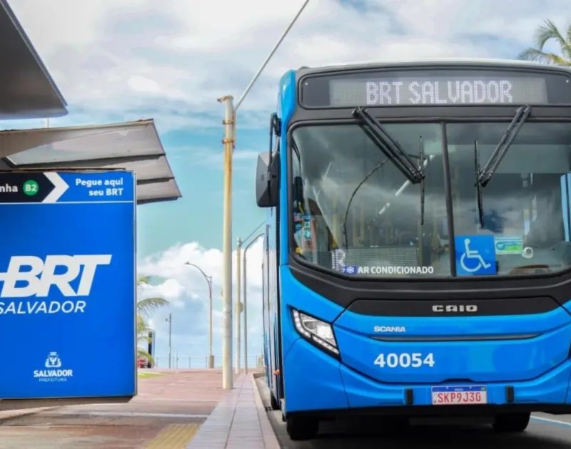 Linha B6 do BRT Salvador passa a operar integralmente a partir de segunda; confira trajeto