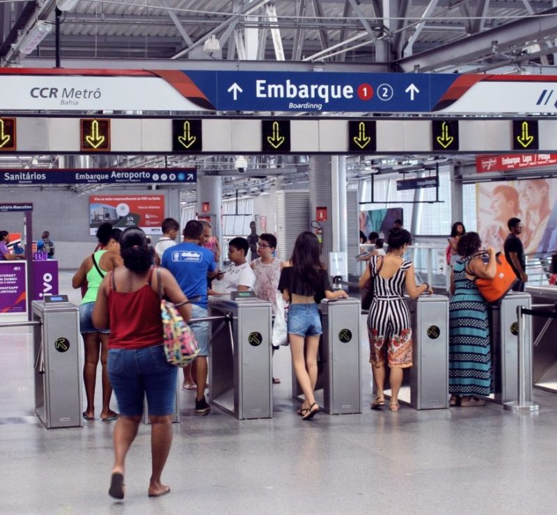 Metrô de Salvador e Lauro de Freitas terá tarifa gratuita no primeiro turno das Eleições 2026