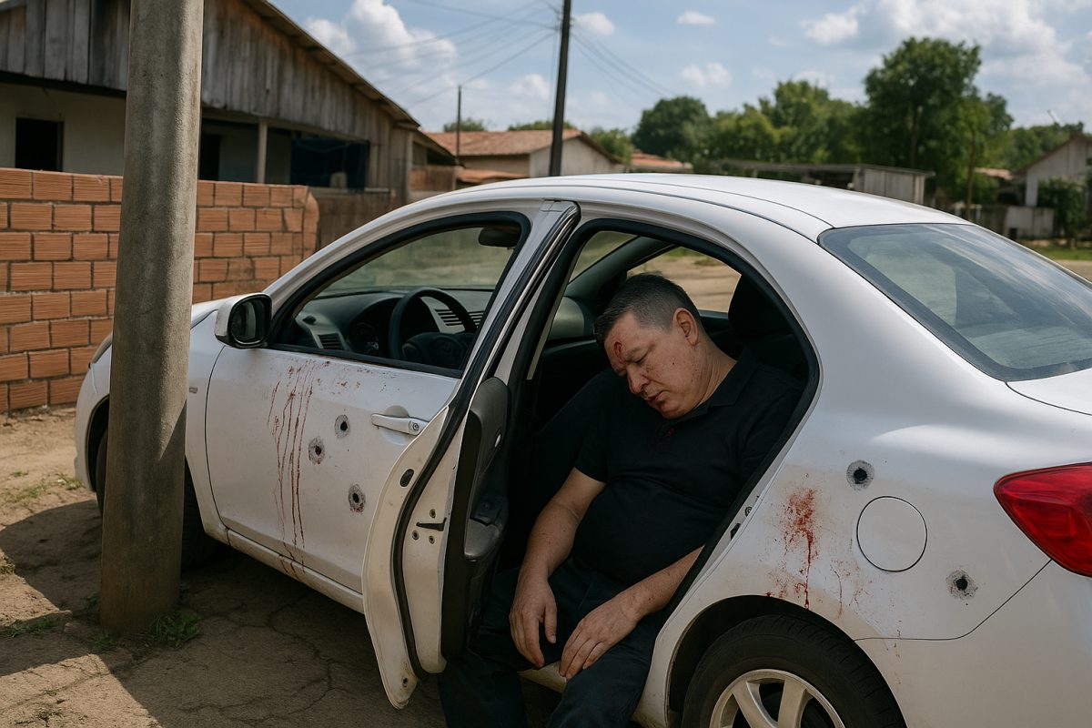 Motorista é atacado e morto a tiros dentro de carro devido a briga de trânsito que aconteceu três meses antes, no Paraná