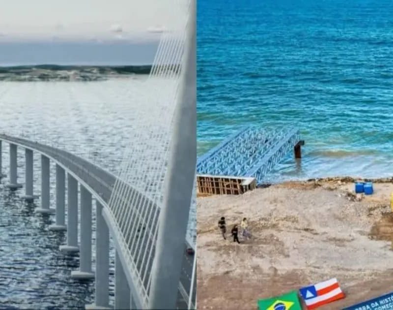 MP-BA instaura inquérito para apurar possíveis danos ambientais e mortes de tartarugas em intervenções da Ponte Salvador-Itaparica
