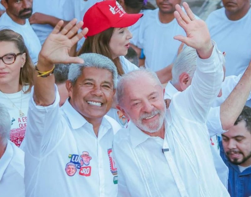 “Não existe um Lula-Neto”, diz Jerônimo Rodrigues durante caminhada em Salvador