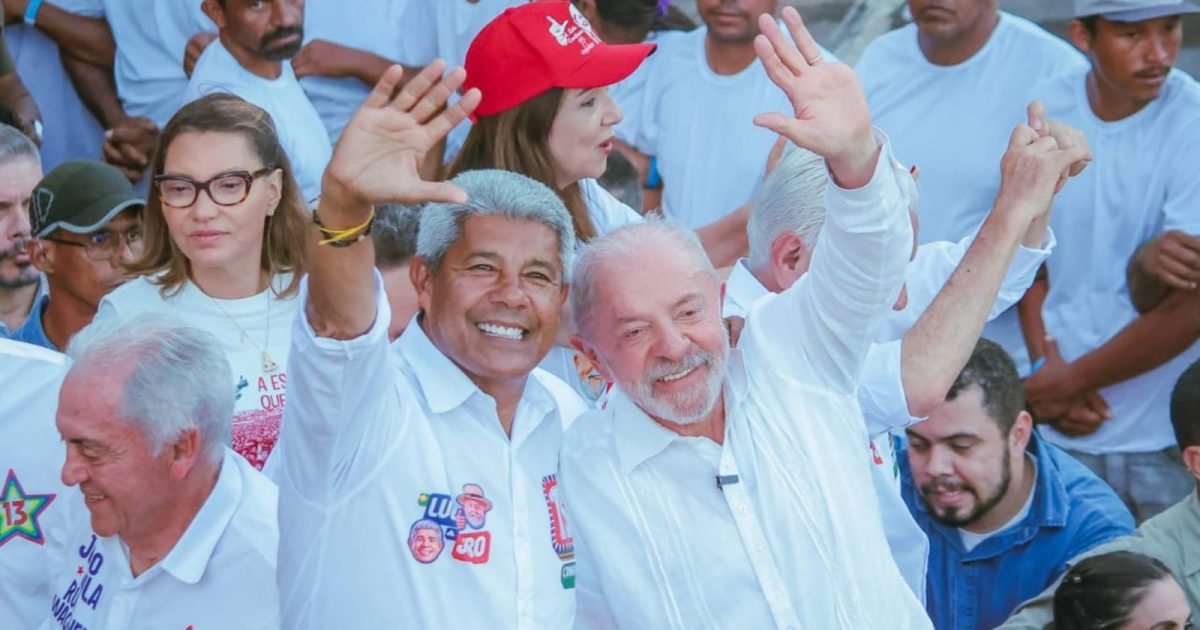 "Não existe um Lula-Neto", diz Jerônimo Rodrigues durante caminhada em Salvador