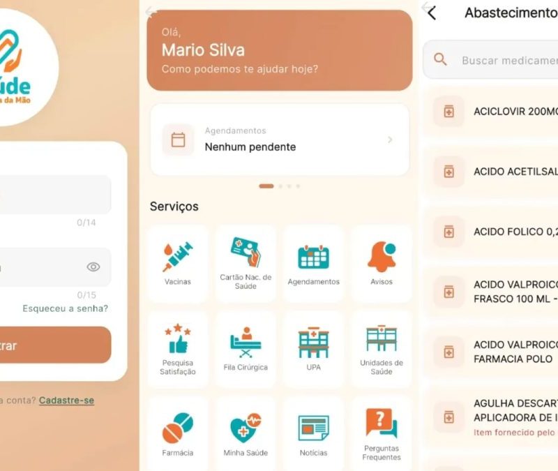Novo aplicativo da Prefeitura de Fortaleza facilita acesso a serviços de saúde; veja como funciona