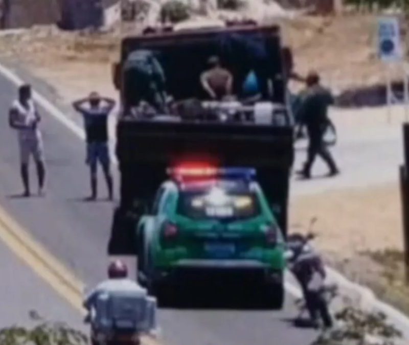 Onze pessoas são detidas por furto de trilhos de trem no Ceará