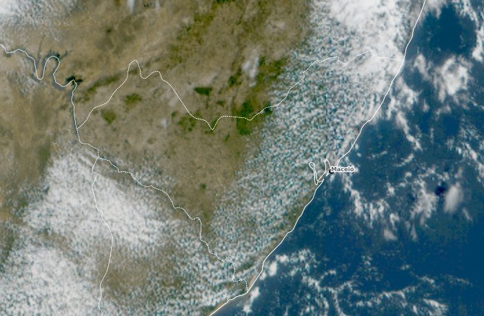 Outubro de sol ou chuva? Veja a previsão do tempo para Alagoas nesta quinta-feira (1º)