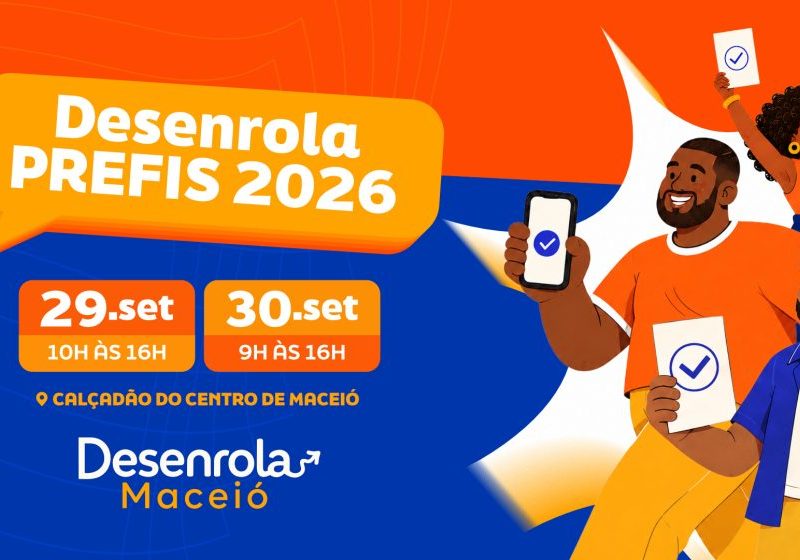 Prefeito Rodrigo Cunha anuncia segunda edição do Desenrola Maceió com foco no Prefis 2026