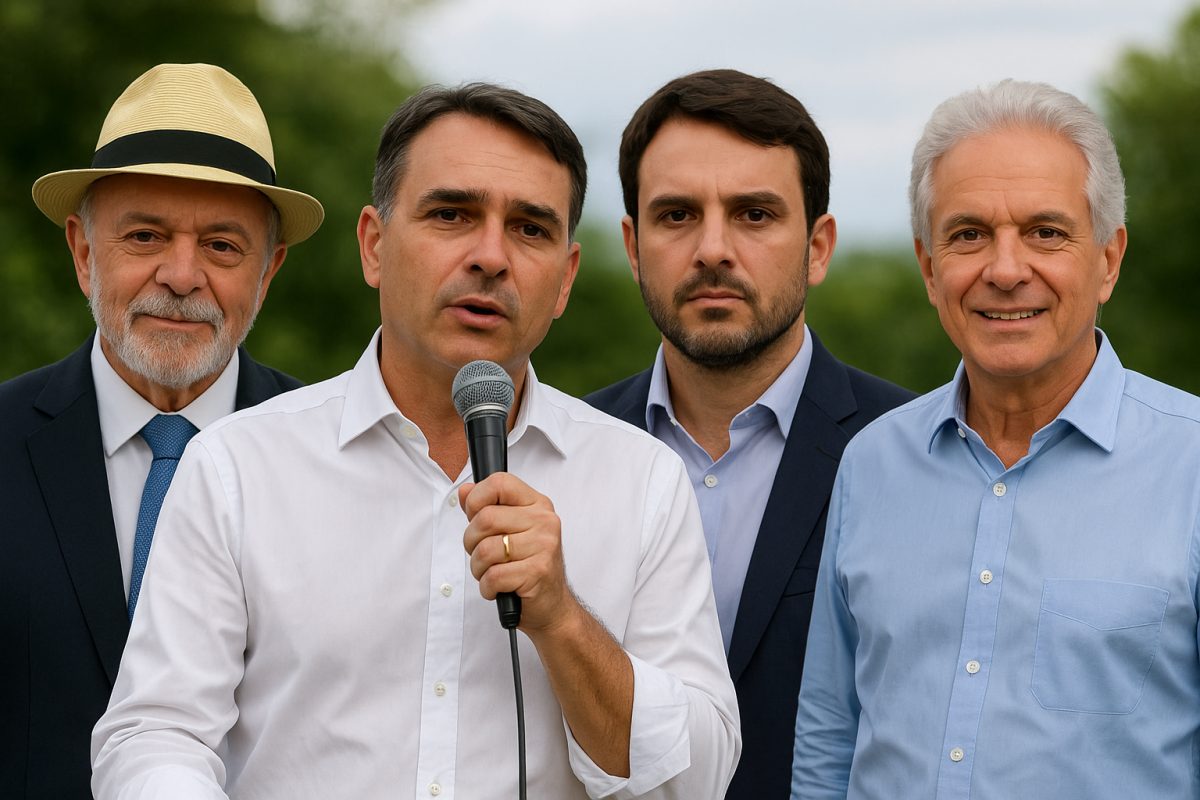 Quaest: Flávio Bolsonaro tem 55% de rejeição e Lula, 53%