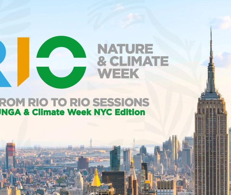 Rio Nature & Climate Week anuncia edição de 2027 no Rio de Janeiro