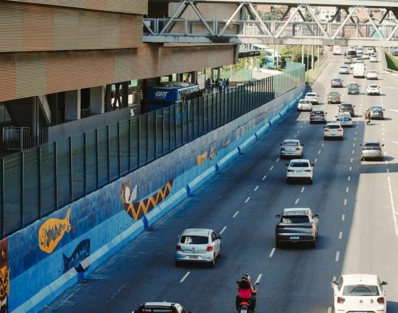 Salvador ganha o maior mural horizontal já realizado por artistas indígenas no Brasil
