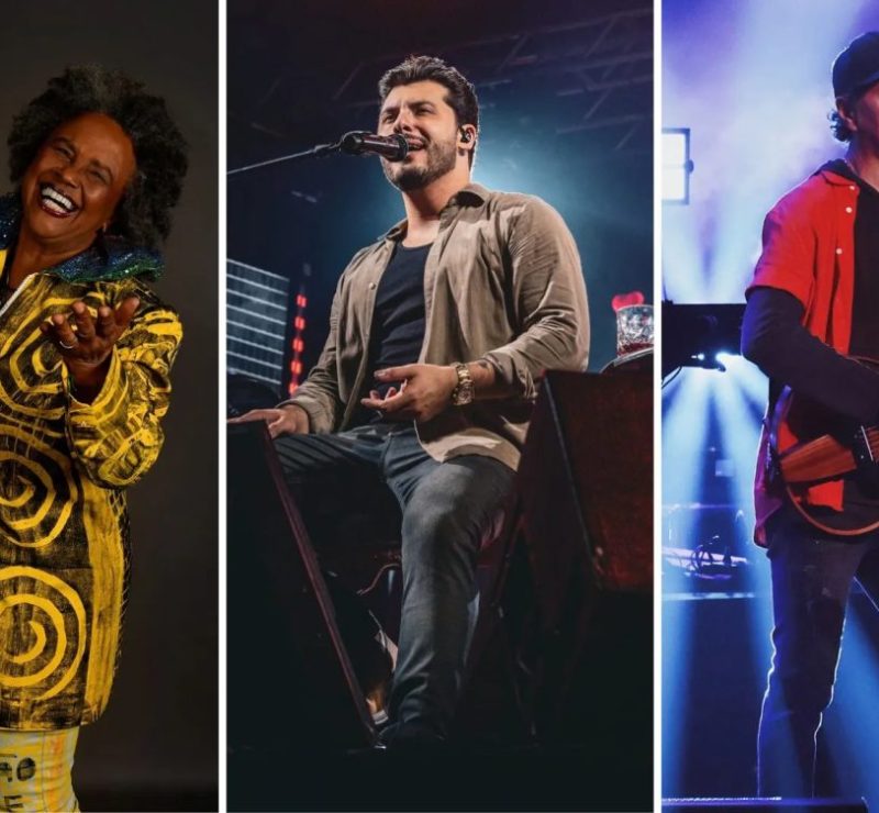 Shows de Sandra de Sá, Murilo Huff e Zeca Baleiro: veja programação gratuita em comemoração ao aniversário de Goiânia