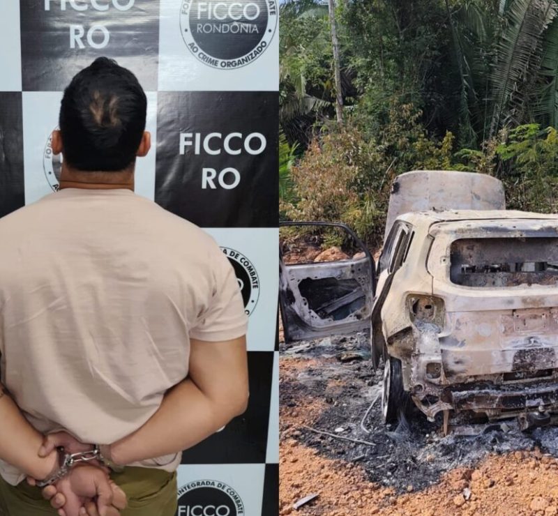 Suspeito de participação em ataque a carro-forte no Maranhão é preso em Rondônia