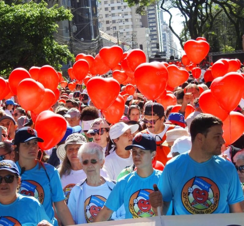 Tradicional Caminhada do Coração está marcada para este domingo em Curitiba