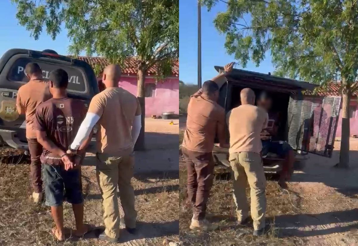 'Vampiro' é preso após descumprir medida protetiva e voltar a ameaçar mãe e irmã no Sertão de Alagoas