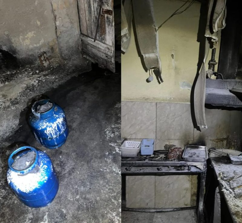 Vazamento de gás provoca incêndio em pastelaria na Bahia