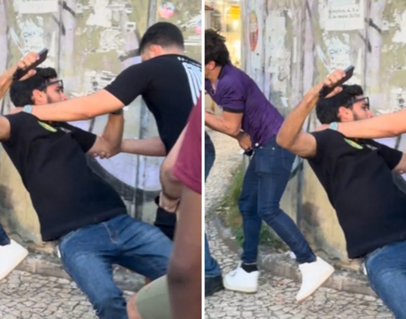 VÍDEO: Confusão entre apoiadores de Renan Santos e influenciador bolsonarista termina com prisão em Salvador