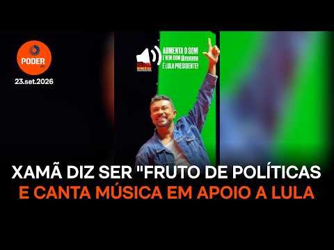 Xamã canta música em apoio a Lula e faz post: “Não existe rap de direita”