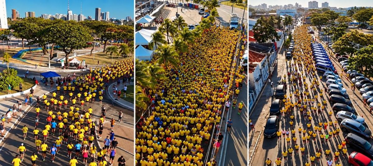 9º Circuito Permanente Run leva multidão à orla de Maceió