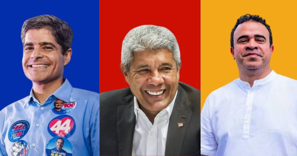 ACM Neto e Jerônimo cumprem agendas de campanha nesta quinta na Bahia; Mansur não confirma agenda