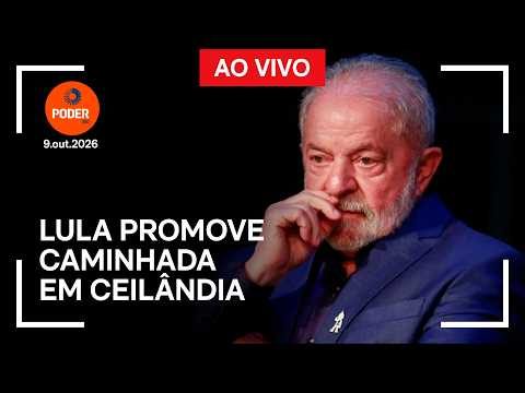 Ao vivo: Lula vai a caminhada com Leandro Grass, em Brasília