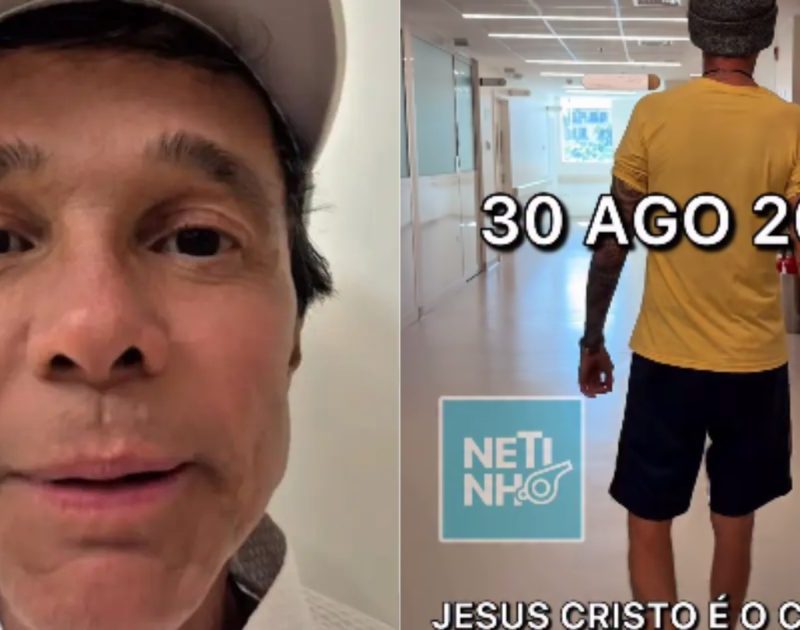 Aos 60 anos, Netinho é internado em Salvador após retorno do câncer