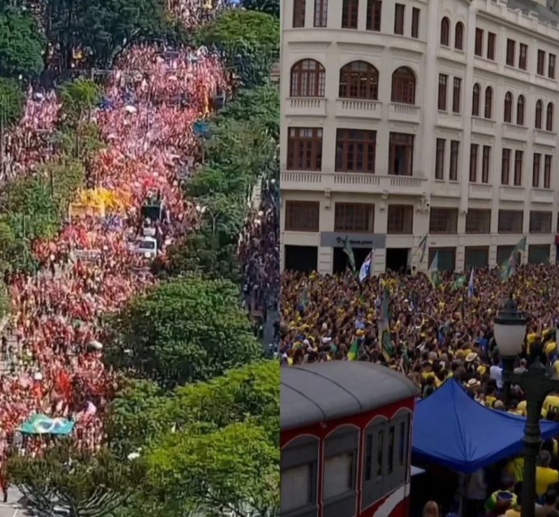 Apoiadores de Lula fazem ato em Curitiba neste domingo; no sábado, cidade teve manifestação pró-Flávio Bolsonaro
