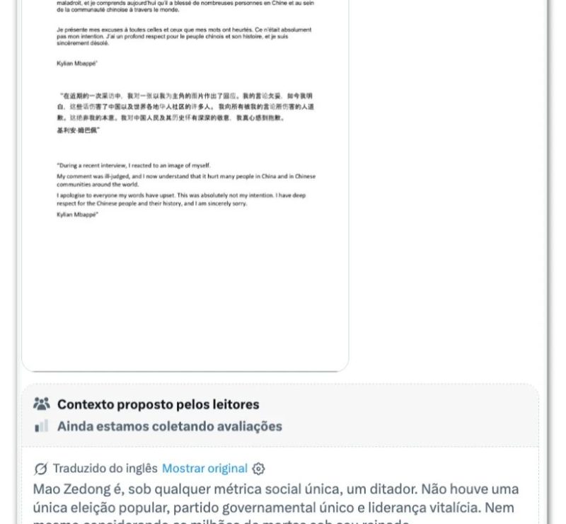 Após memes com Mao Tsé-Tung, marcas chinesas rompem com Mbappé