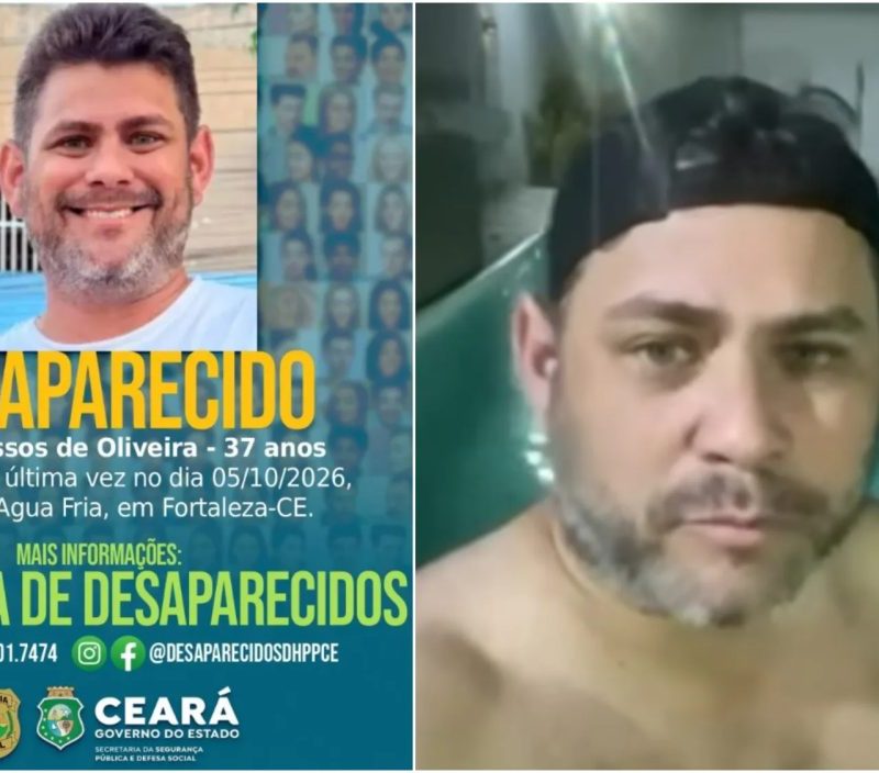 Articulador político dado como desaparecido compartilha vídeos comemorando aniversário no Ceará
