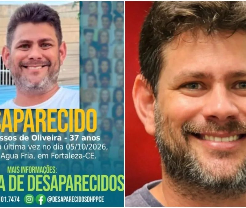 Articulador político desaparece após festa em comitê em Fortaleza