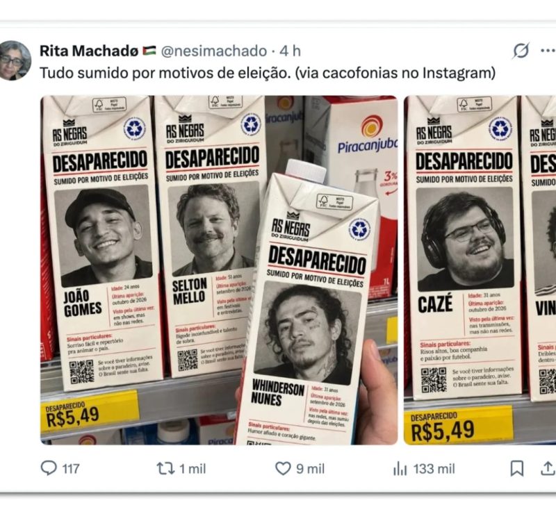 Artistas são cobrados nas redes por silêncio no 2º turno