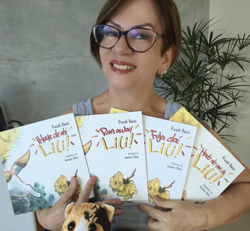 Autora Roseli Bassi vem a Curitiba para evento de contação de histórias para o Dia das Crianças
