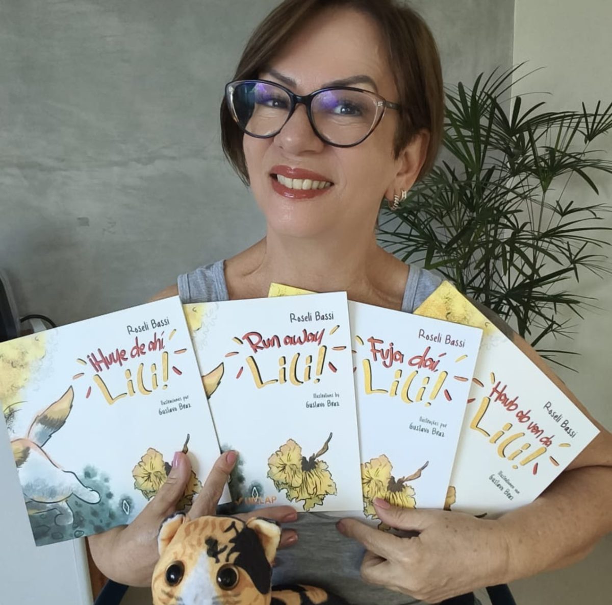 Autora Roseli Bassi vem a Curitiba para evento de contação de histórias para o Dia das Crianças